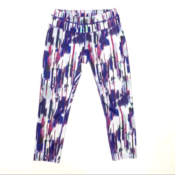 Athleta Pants - Athleta Hail Storm Sonar Capri Leggings I Sz Small